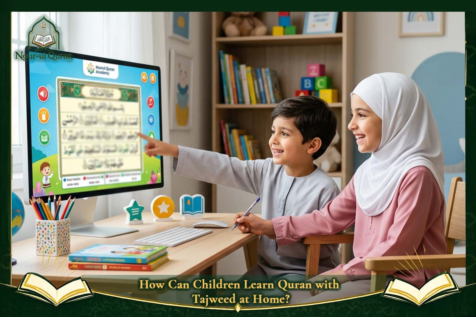 How Can Children Learn Quran with Tajweed at Home?